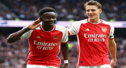 فانتازي يلا كورة.. ساكا يتوهج مع أرسنال ويكسر رقمه السابق